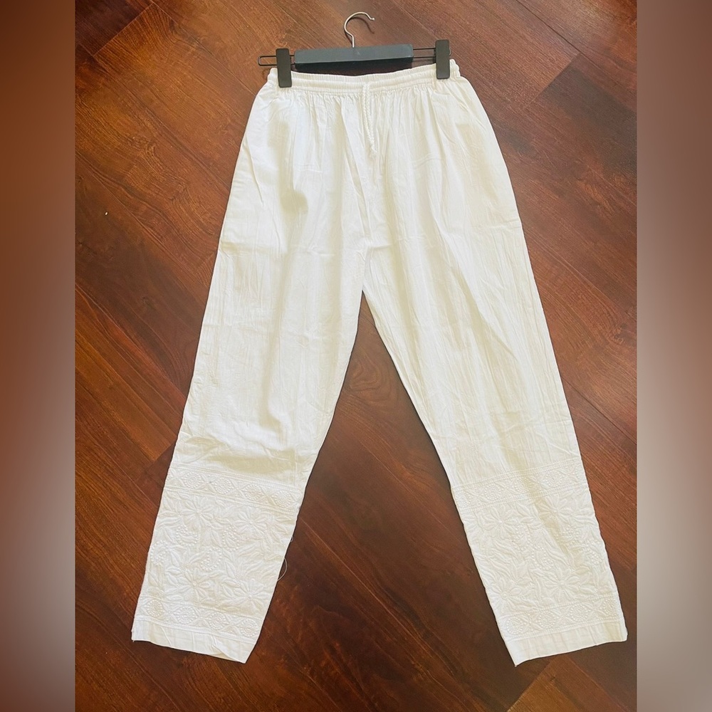 White pants